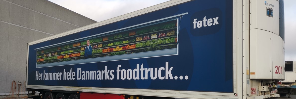 Flexsign hjælper 30 Føtex Foodtruck lastbiler på vej